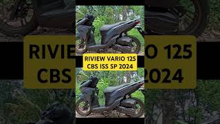 Riview Honda Vario 125 CBS ISS SP shorts vario125new vario [upl. by Rondon]