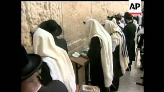 Jews in Israel are preparing for Yom Kippur with fasting and prayer [upl. by Stucker495]