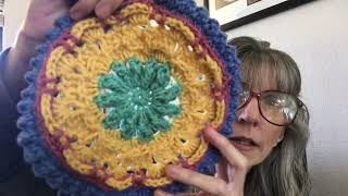 Catcrazy Creations Crochet 91 Mandala Afghan Crochet Project amp Mary Maxim Unboxing🧶 [upl. by Nallac]