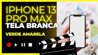 iPhone 13 pro max tela branca ou verde [upl. by Waine]