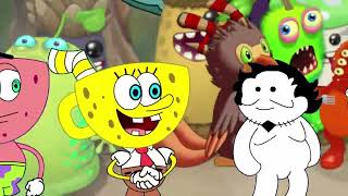 Spongebob in Cuphead meets Baroness von Bon Bon ft OneyPlays part 9 3LAMESTUDIO [upl. by Iphlgenia]