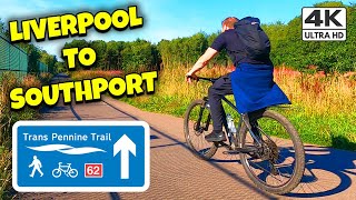 Liverpool To Southport 30 Mile Bike Ride [upl. by Baillie67]