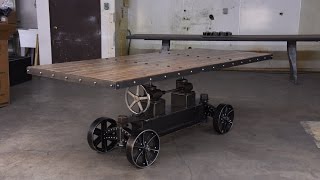 Train Table by Vintage Industrial [upl. by Helge]