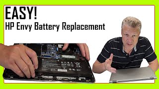 STEP BY STEP HP Envy X360 Laptop Battery Replacement [upl. by Clementius]