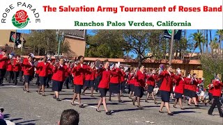 2024 Rose Parade  The Salvation Army Tournament of Roses Band [upl. by Aiehtela]