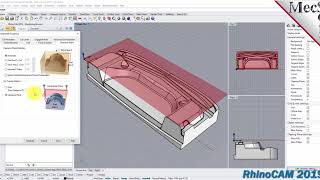 RhinoCAM 2019 Introduction to 3 Axis Machining [upl. by Buseck]