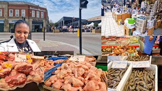 My First time at Bolton Market Greater Manchester amp I was Overwhelmed Living in Manchester Vlog [upl. by Rosner]