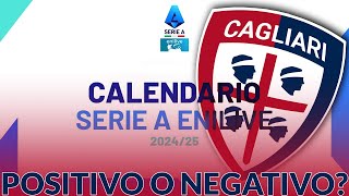 ECCO IL CALENDARIO DEL CAGLIARI 202425 [upl. by Cull]