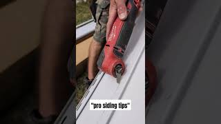 That siding tips and tricks worked great with this siding Diy fun for you diy contractor tools [upl. by Dougie]