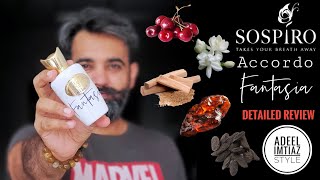 Sospiro Accordo Fantasia Fragrance Review [upl. by Suellen]