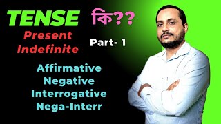 Tense  Present Indefinite  Part 1  Affirmative  Negative Interrogative Nega Interr [upl. by Guyer]