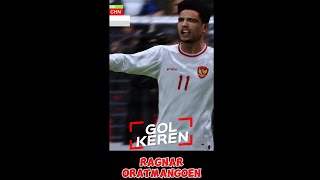 GOL KEREN RAGNAR ORATMANGOEN  TIMNAS INDONESIA vs CHINAshorts [upl. by Mainis856]