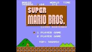 NES Playthrough  Super Mario Bros  HARD MODE [upl. by Quartis]