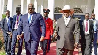 TÊTE A TÊTE FATSHI MUSEVENI A KAMPALAVOICI LA PROPOSITION DE MUSEVENI POUR STOPPER LAVANCÉ DU M23 [upl. by Ytte]