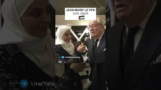 JeanMarie Le Pen sur Gaza [upl. by Petras644]