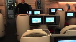 Royal Jordanian B787 Dreamliner Business Class  Crown Class [upl. by Volpe505]