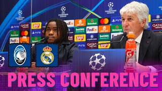 MD6 AtalantaReal Madrid  La conferenza stampa di Gasperini e Lookman  League Phase UCL 202425 [upl. by Lleder]