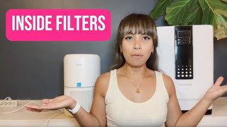 LEVOIT Air Purifier for Home vs HATHASPACE Smart Air Purifiers for Home inside filters review [upl. by Esilahs378]