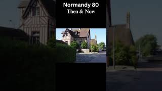 Then amp Now  German POWs  DDay  Normandy 80 shorts ww2 thenandnow history militaryhistory [upl. by Sindee526]