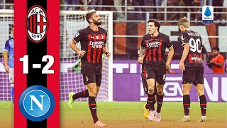 Giroud scores in San Siro defeat  AC Milan 12 Napoli  Highlights Serie A [upl. by Sirak]