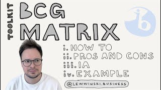 TOOLKIT BCG MATRIX  IB BUSINESS MANAGEMENT  how to use pros and cons IA example sample [upl. by Roscoe837]