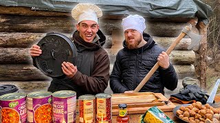 WOODS KITCHEN mit FRITZ MEINECKE eskaliert  Chilli con Carne mit ganzen Buletten  Survival Mattin [upl. by Byrann]