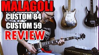 MALAGOLI custom 84 e custom 59  REVIEW [upl. by Adnohsak]