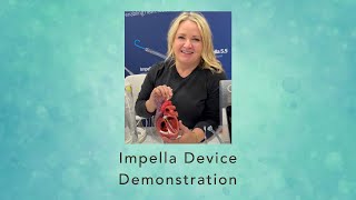 Impella Device Demonstration [upl. by Enoob]