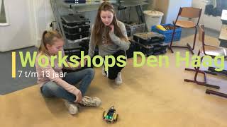 Robot programmeren voor kinderen Den Haag 057 Jan2019 [upl. by Llewon]