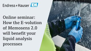 How the Evolution of Memosens 20 will benefit your liquid analysis processes  Online seminar [upl. by Yekciv]