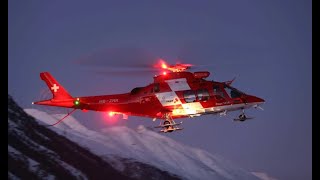 Rega Helikopter Einsatz Interlaken [upl. by Hayouqes]