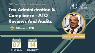 Accountants 📣 Learn To Deal With ATO Audits In Our ExpertLed Online Masterclass 3 Hours CPD [upl. by Amsed428]