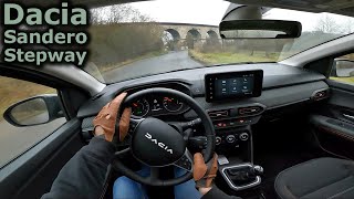 2023 Dacia Sandero Stepway TCe 110  POV test drive  new logo [upl. by Jack]