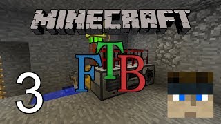 First Machines  Minecraft FTB Unleashed Timelapse  Episode 3 [upl. by Adni]