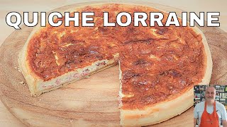 Comment faire la quiche lorraine très rapidement et facilement [upl. by Airat]