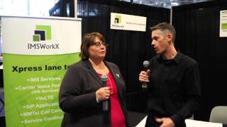 MCS2016 Shannon Chevier of IMSWorkx announces partnership with Iristel [upl. by Reidar347]