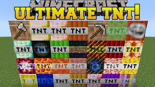 Minecraft ULTIMATE TNT WORLD ENDING EXPLOSIVES CHUNK DESTROYERS amp MORE Mod Showcase [upl. by Omar]