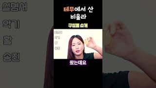 테무에서 비올라를 사면 오는것들 [upl. by Uok]