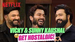 Vicky amp Sunny Kaushal Spill the MOST EMBARRASSING Childhood Secrets on TheGreatIndianKapilShow [upl. by Jard]