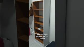 Rofemar moveis livreiro estante Multiuso com prateleiras para livros [upl. by Arahat744]