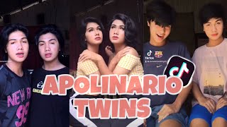 TRENDING TIKTOK VIDEOS OF APOLINARIO TWINS 🧡 [upl. by Gnek]