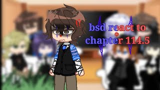 BSD REACT TO CHAPTER 1145  READ DESC  bsd gachaclub fyp [upl. by Rhodes542]