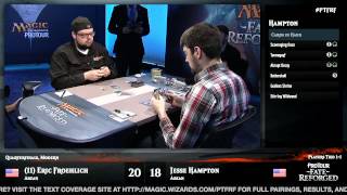 Pro Tour Fate Reforged Quarterfinals Modern Eric Froehlich vs Jesse Hampton [upl. by Alathia280]