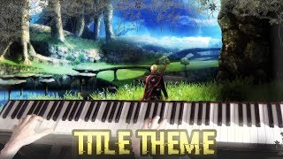 Xenoblade Chronicles  Title Theme on Piano  Aqare  AquareCover [upl. by Soma619]