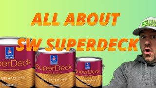 Sherwin Williams SuperDeck Stain [upl. by Notsag242]