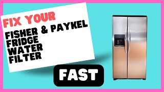 Fisher amp Paykel Fridge Water Filter Where Is It and How Do You Replace It [upl. by Aekan]