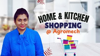 Agromech Factory Shopping 🛒  Stainless Steel Kitchen Utensils 🍲 [upl. by Asenad]