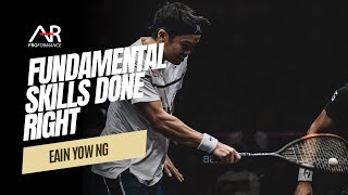 PSA Squash Fundamental Skills Done Right with Eain Yow Ng [upl. by Thursby]