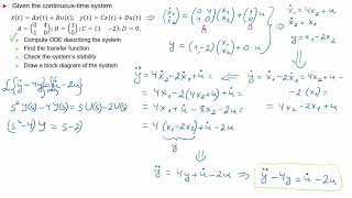 Modern Control Solved Example for the Introduction Lecture [upl. by Teodorico]