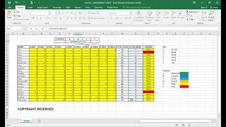 Advance Excel Assessment Sheet Part 2 [upl. by Otsuj]